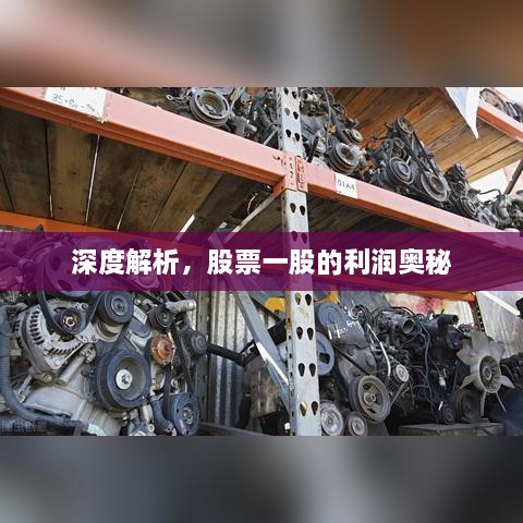 深度解析，股票一股的利潤奧秘