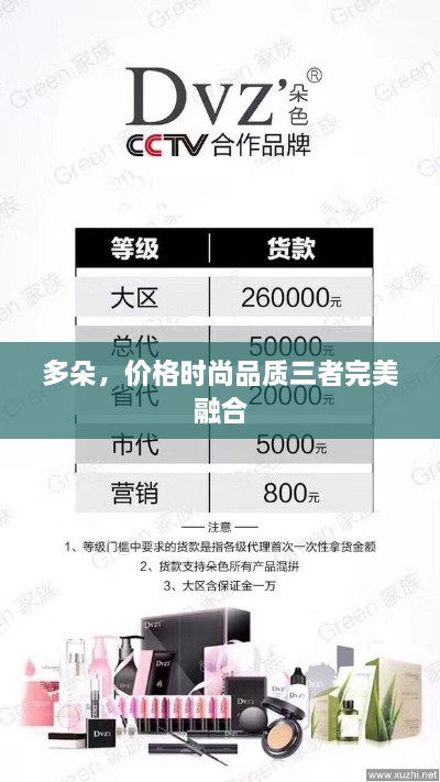 多朵，價格時尚品質(zhì)三者完美融合