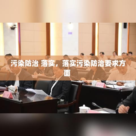 污染防治 落實，落實污染防治要求方面 