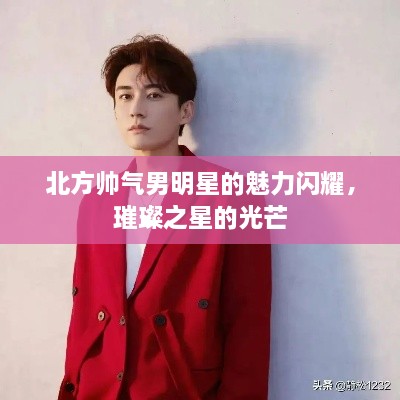 北方帥氣男明星的魅力閃耀，璀璨之星的光芒