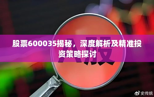 股票600035揭秘，深度解析及精準(zhǔn)投資策略探討