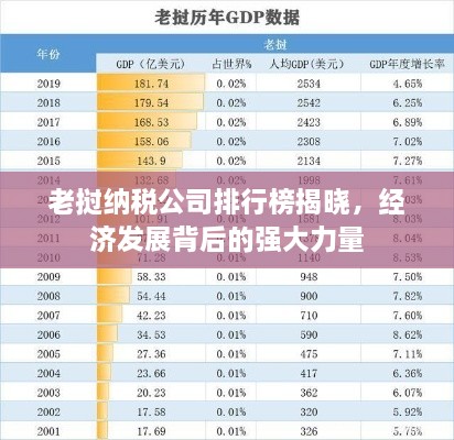 老撾納稅公司排行榜揭曉，經(jīng)濟(jì)發(fā)展背后的強大力量
