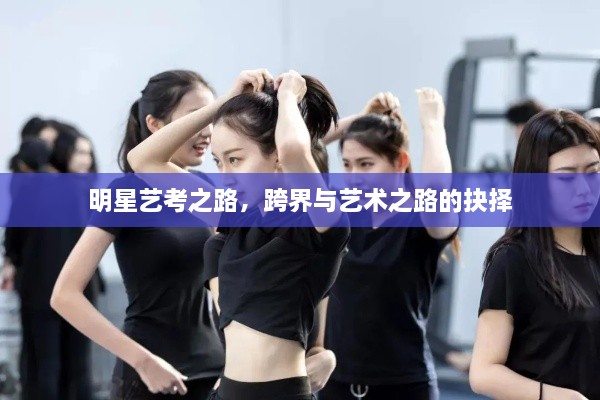 明星藝考之路，跨界與藝術之路的抉擇