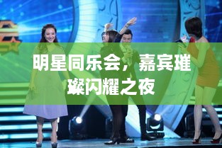 明星同樂會(huì)，嘉賓璀璨閃耀之夜