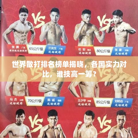 世界散打排名榜單揭曉，各國(guó)實(shí)力對(duì)比，誰(shuí)技高一籌？