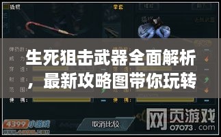 生死狙擊武器全面解析，最新攻略圖帶你玩轉(zhuǎn)武器選擇！