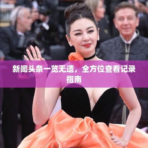 新聞?lì)^條一覽無遺，全方位查看記錄指南