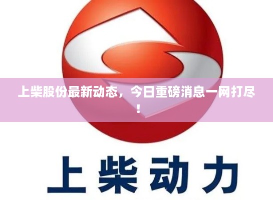 上柴股份最新動(dòng)態(tài)，今日重磅消息一網(wǎng)打盡！