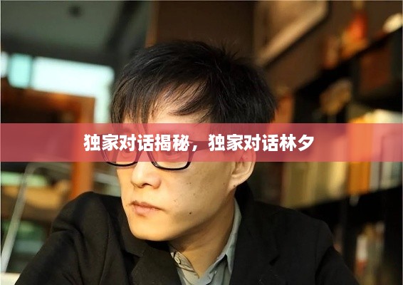 獨家對話揭秘，獨家對話林夕 