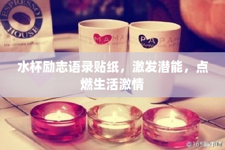 水杯勵(lì)志語(yǔ)錄貼紙，激發(fā)潛能，點(diǎn)燃生活激情