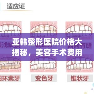 亞韓整形醫(yī)院價格大揭秘，美容手術(shù)費用一覽表！