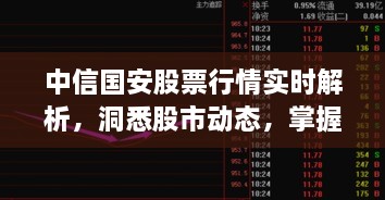 中信國安股票行情實(shí)時(shí)解析，洞悉股市動(dòng)態(tài)，掌握投資先機(jī)