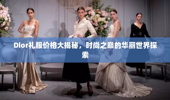 Dior禮服價(jià)格大揭秘，時(shí)尚之巔的華麗世界探索