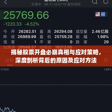 揭秘股票開盤必崩真相與應(yīng)對(duì)策略，深度剖析背后的原因及應(yīng)對(duì)方法
