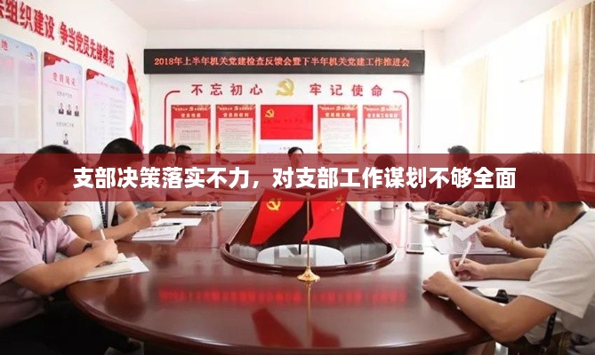 支部決策落實(shí)不力，對支部工作謀劃不夠全面 