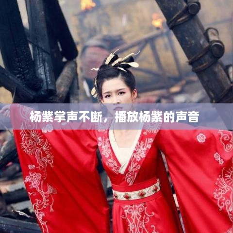 楊紫掌聲不斷，播放楊紫的聲音 