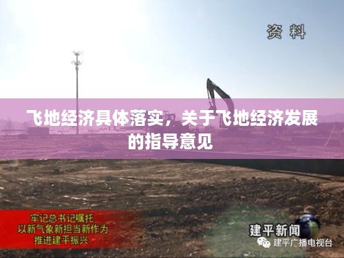 飛地經(jīng)濟(jì)具體落實，關(guān)于飛地經(jīng)濟(jì)發(fā)展的指導(dǎo)意見 